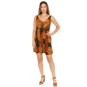 Silver Moon Creations Maui Babydoll Academia W/Pockets Mini Dress Size S